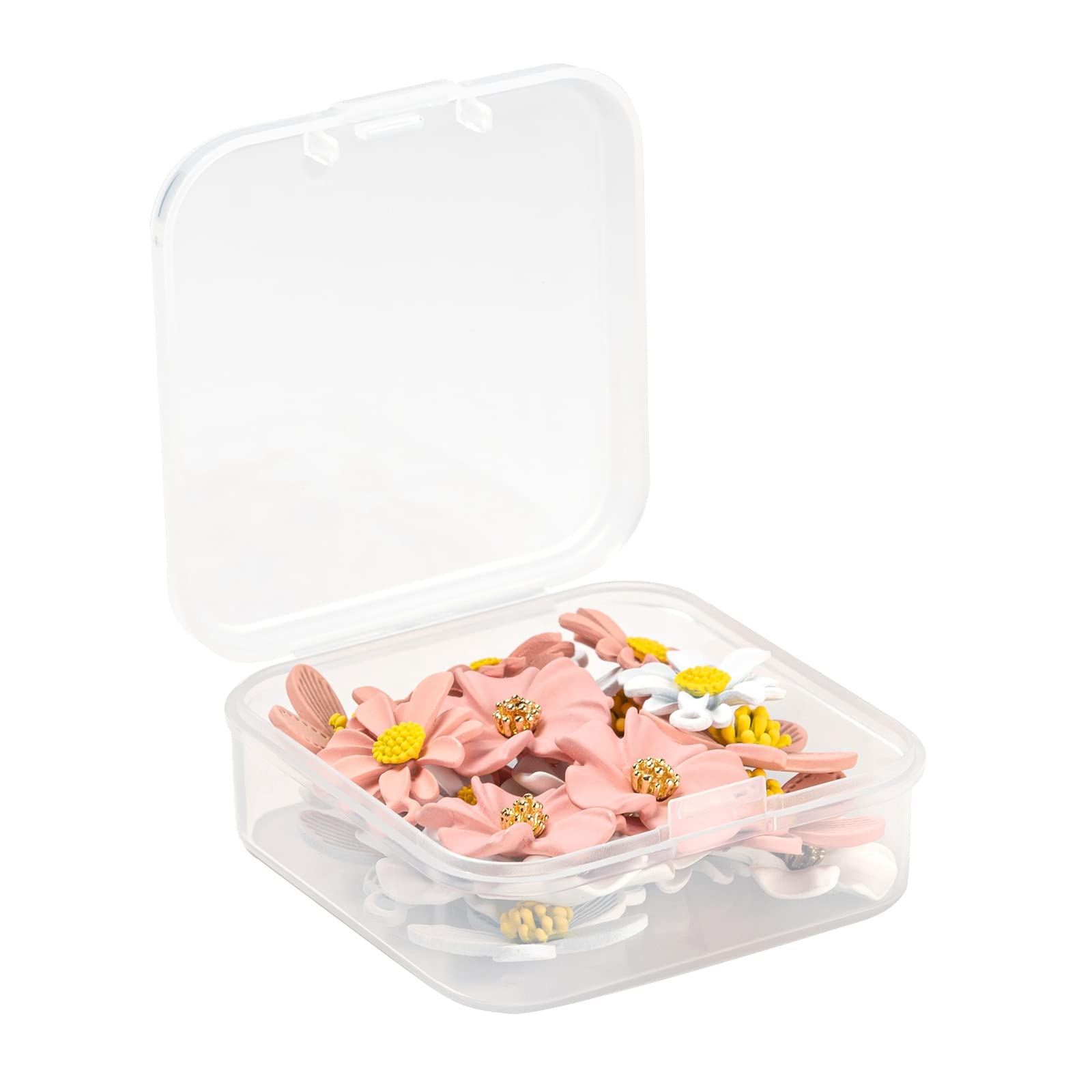 BEEFLYING 24pcs Alloy Colorful Flower Daisy Charms Metal Daisy Pendants for Jewelry Making Earrings Necklaces Bracelets - Image 7