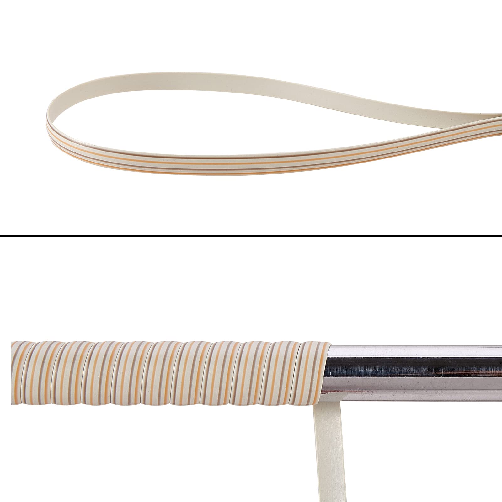 BEEFLYING 32m PE Plastic Imitation Rattan Wicker Synthetic Wicker Solid Weaving Repair Material for DIY Furniture Knitting Rattan Chair Table Accessories, White - Image 7