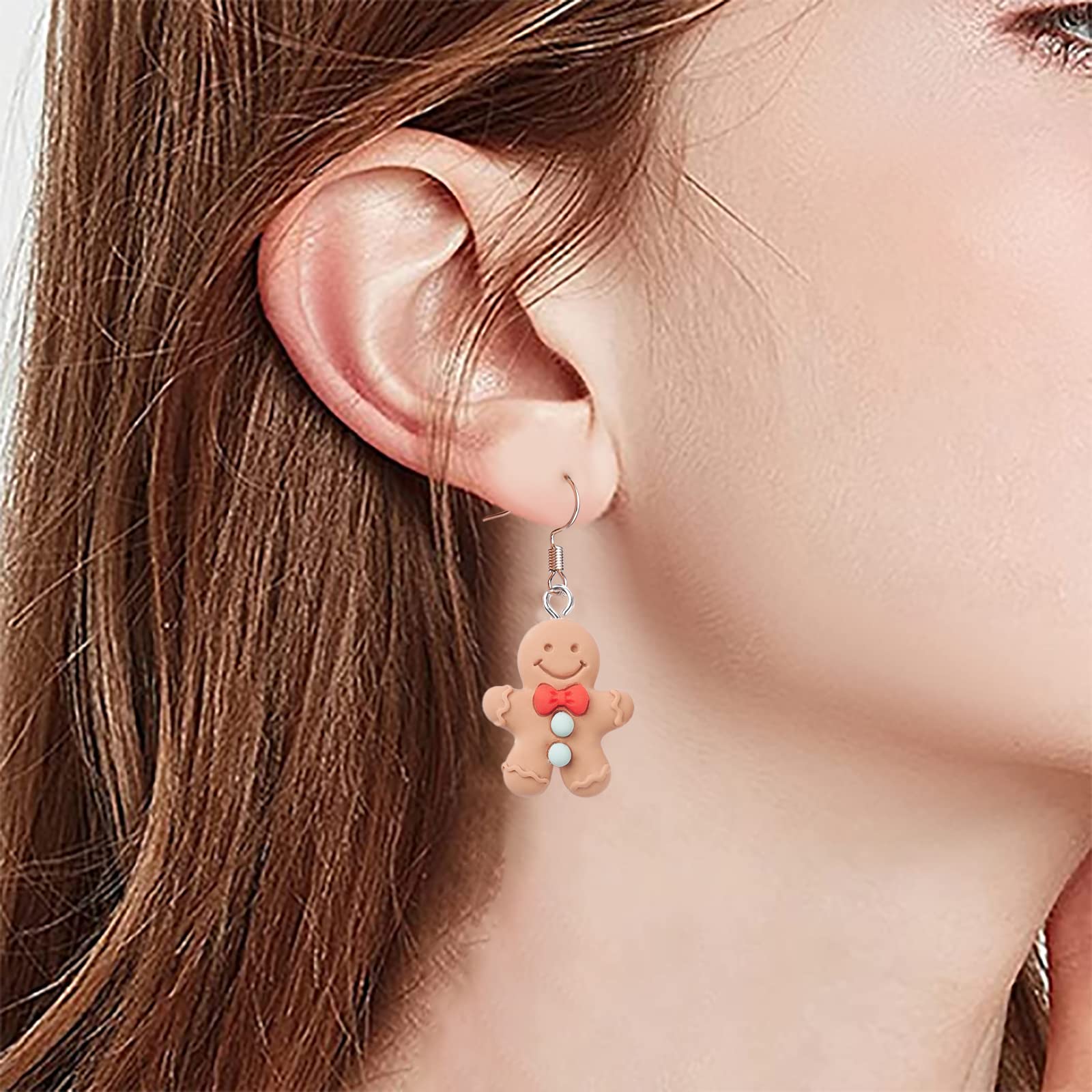 BEEFLYING 40 Pcs 3D Cartoon Resin Charms Colorful Bear Rabbit Penguin Pendants Cartoon Charm with Platinum Iron Loops for DIY Jewelry Necklace Bracelet Making Craft Supplies - Image 4