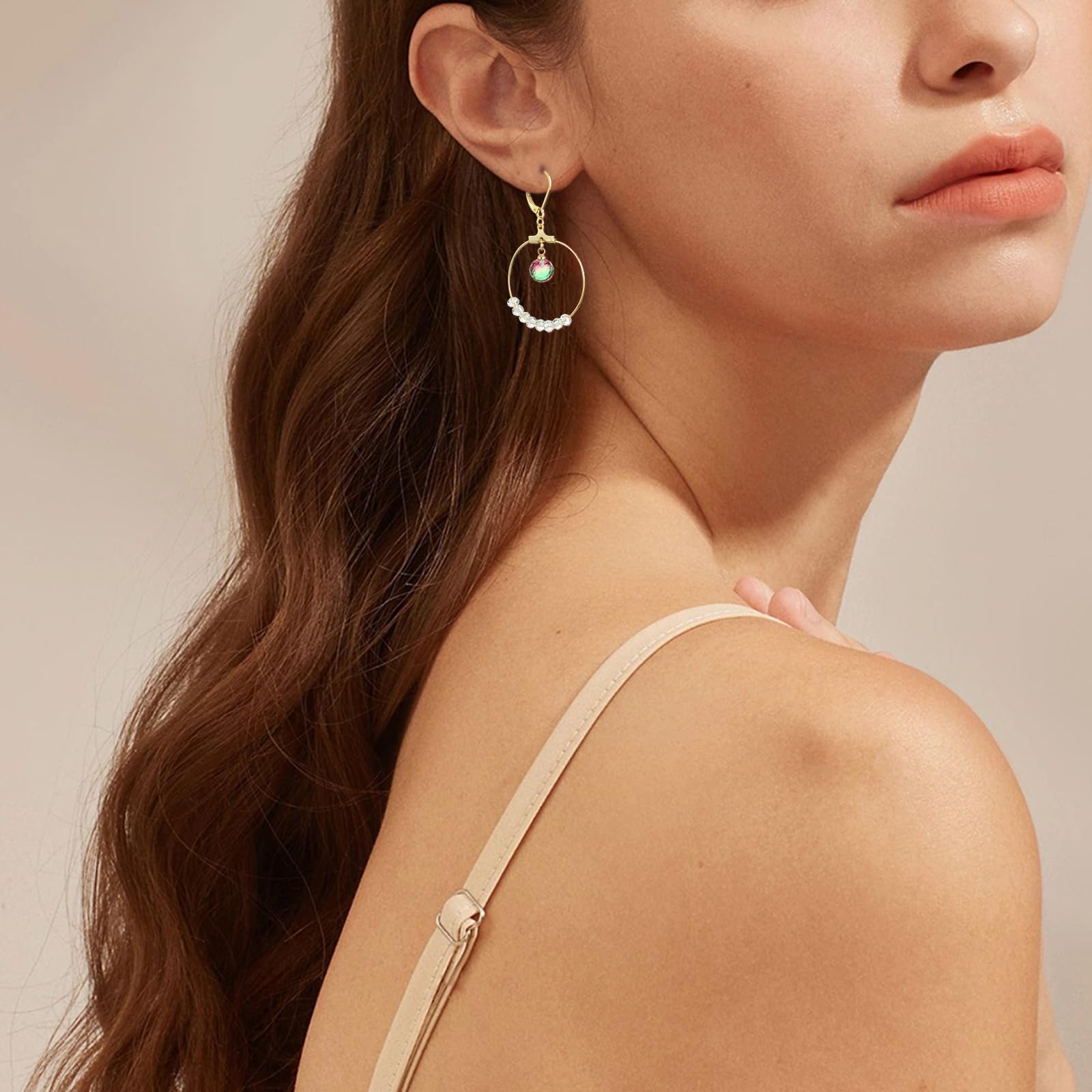 BEEFLYING 40pcs 304 Stainless Steel Leverback Earring Hoops Real 18K Gold Plated Earring Hooks for DIY Earring Jewelry Making - Image 6